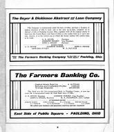 Advertisement Page 002, Paulding County 1905